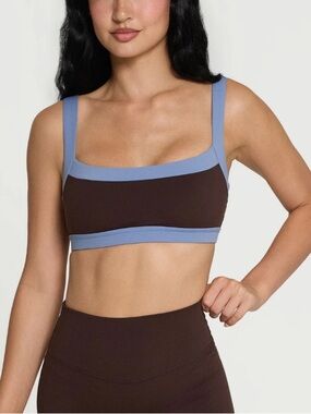 EUC form straight neck bra espresso/glacier M